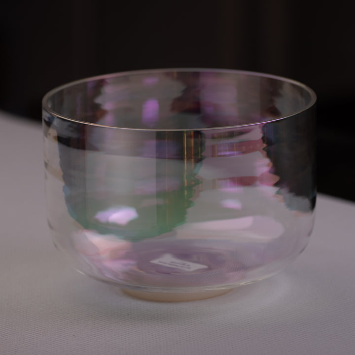 9.75" C+44 Prismatic Crystal Bowl