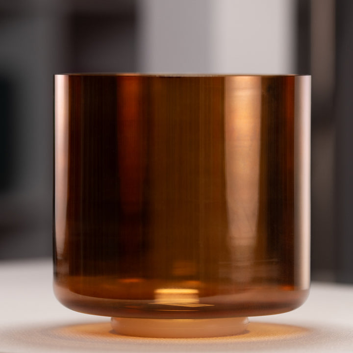 8" A#-16 Sacred Ground Crystal Singing Bowl from Bowls of Sound