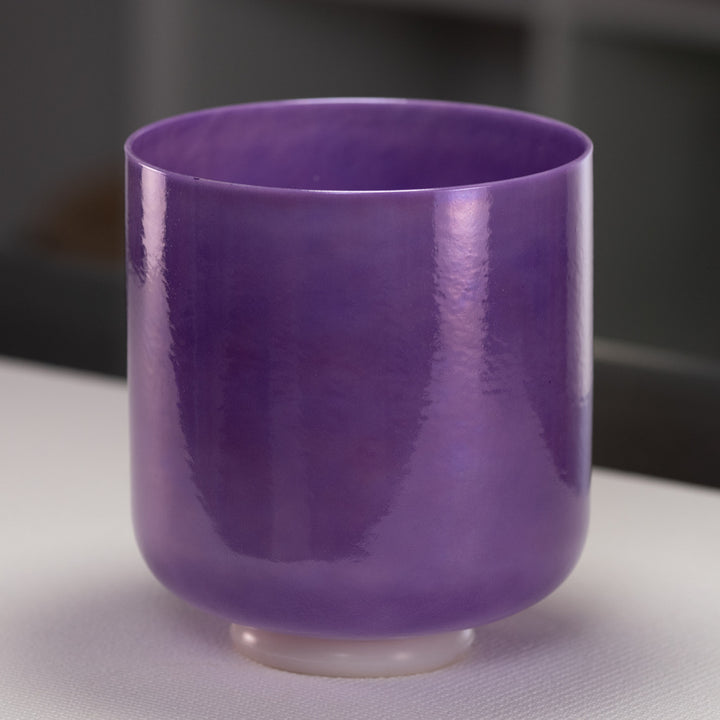 Purple Crystal Singing Bowls from Bowls of Sound