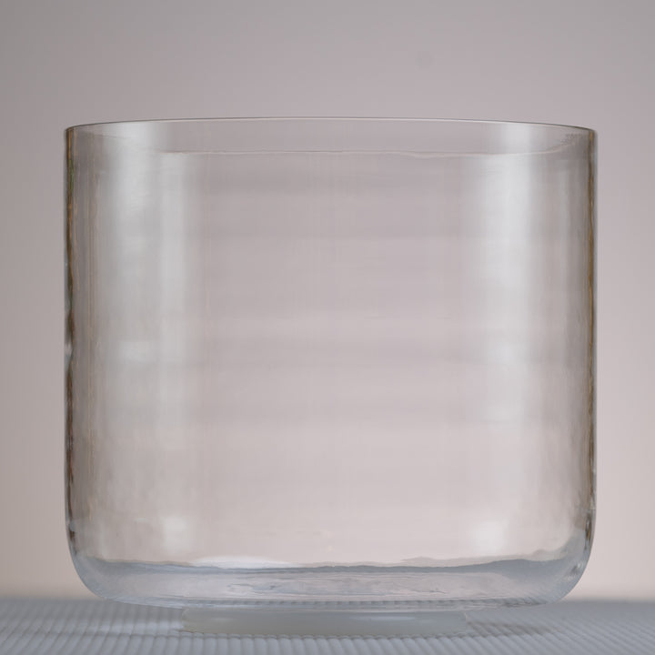 8" C-18 Clear Quartz Crystal Singing Bowl