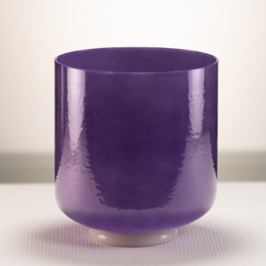 8" C-1 Iris Illumination Crystal Singing Bowl from Sacred Singing Bowls™