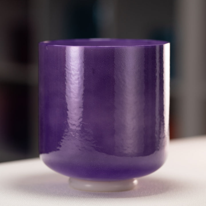 Purple Singing Bowl