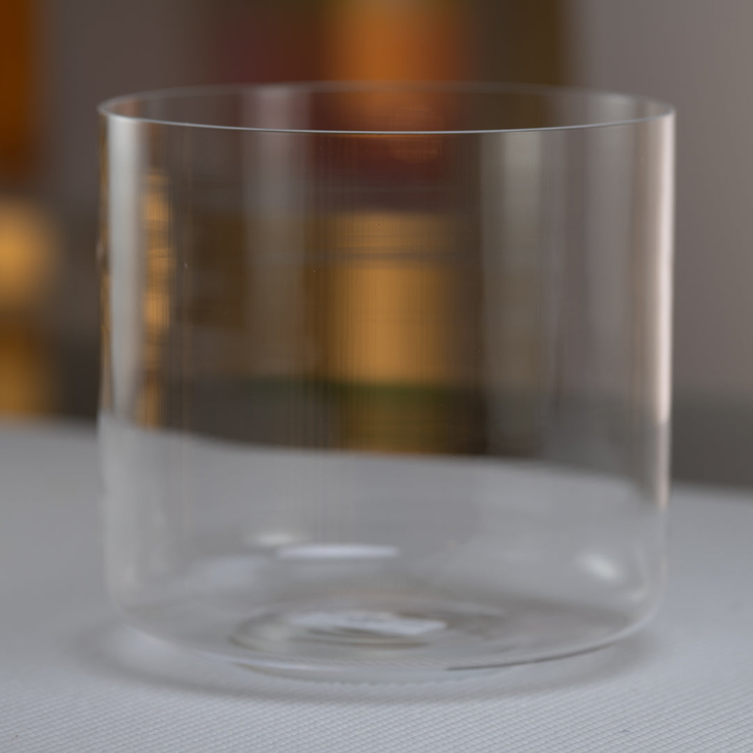 8" C#-27 Clear Quartz Crystal Singing Bowl from Bowls of Sound