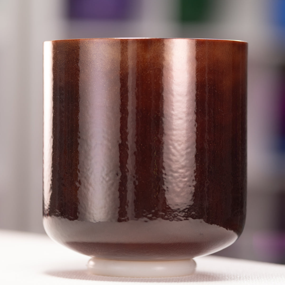 8" C#+45 Sacred Ground Crystal Singing Bowl from Bowls of Sound