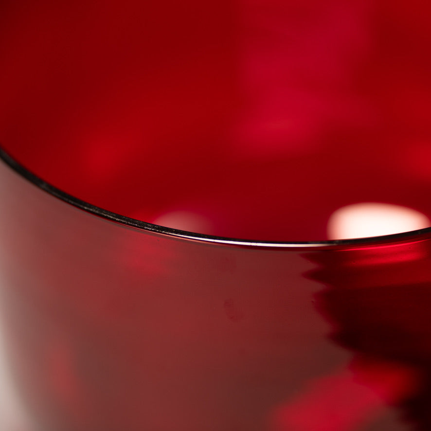 Singing bowl close up