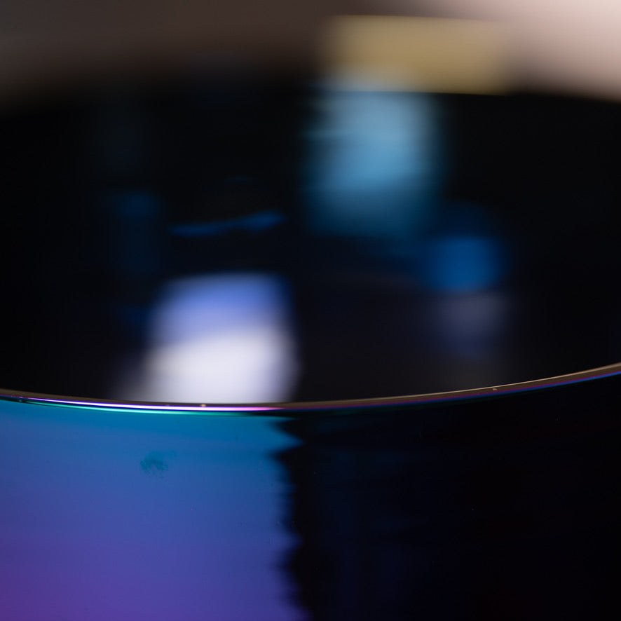 Singing bowl close up