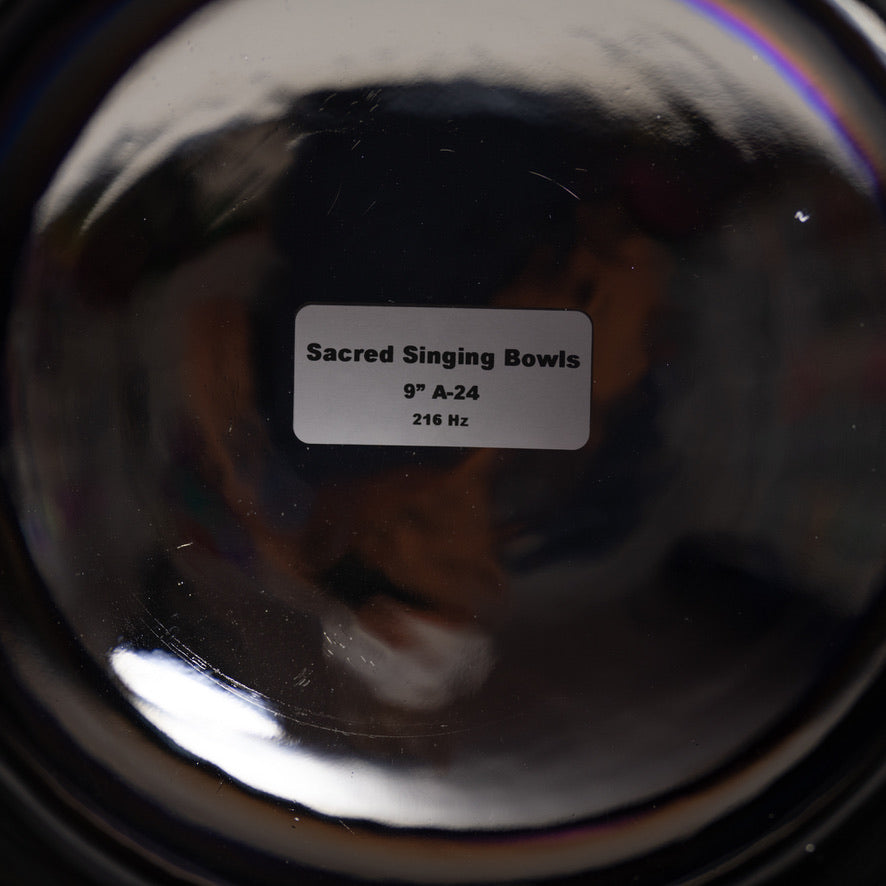 9" A-24 Celestial Rainbow Singing Bowl
