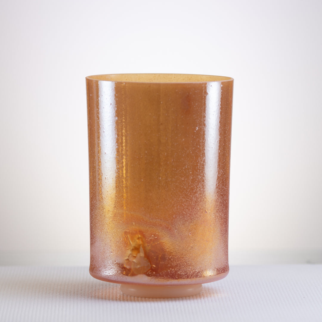 8" C#-50 Carnelian Palladium Morph Tall, Crystal Tones™