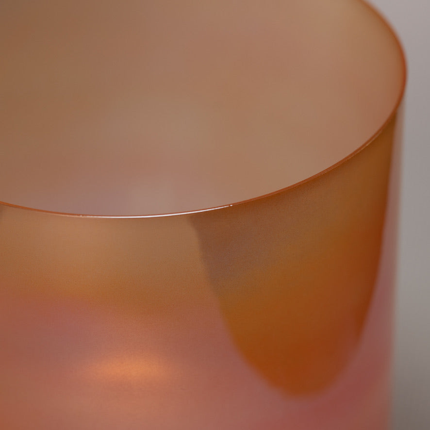 10" A#-10 Sunset Serenade Crystal Singing Bowl