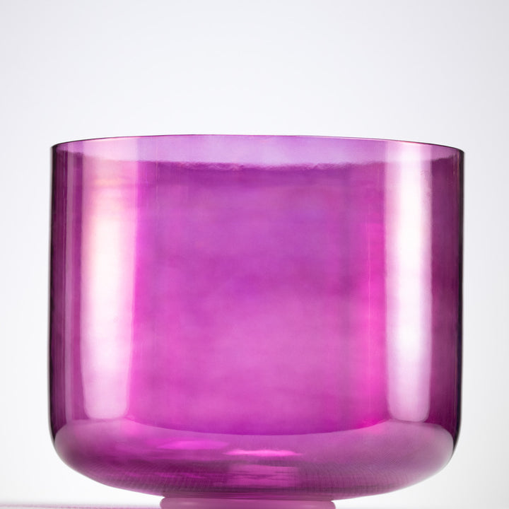 12" C#+11 Healing Violet Flame Crystal Singing Bowl