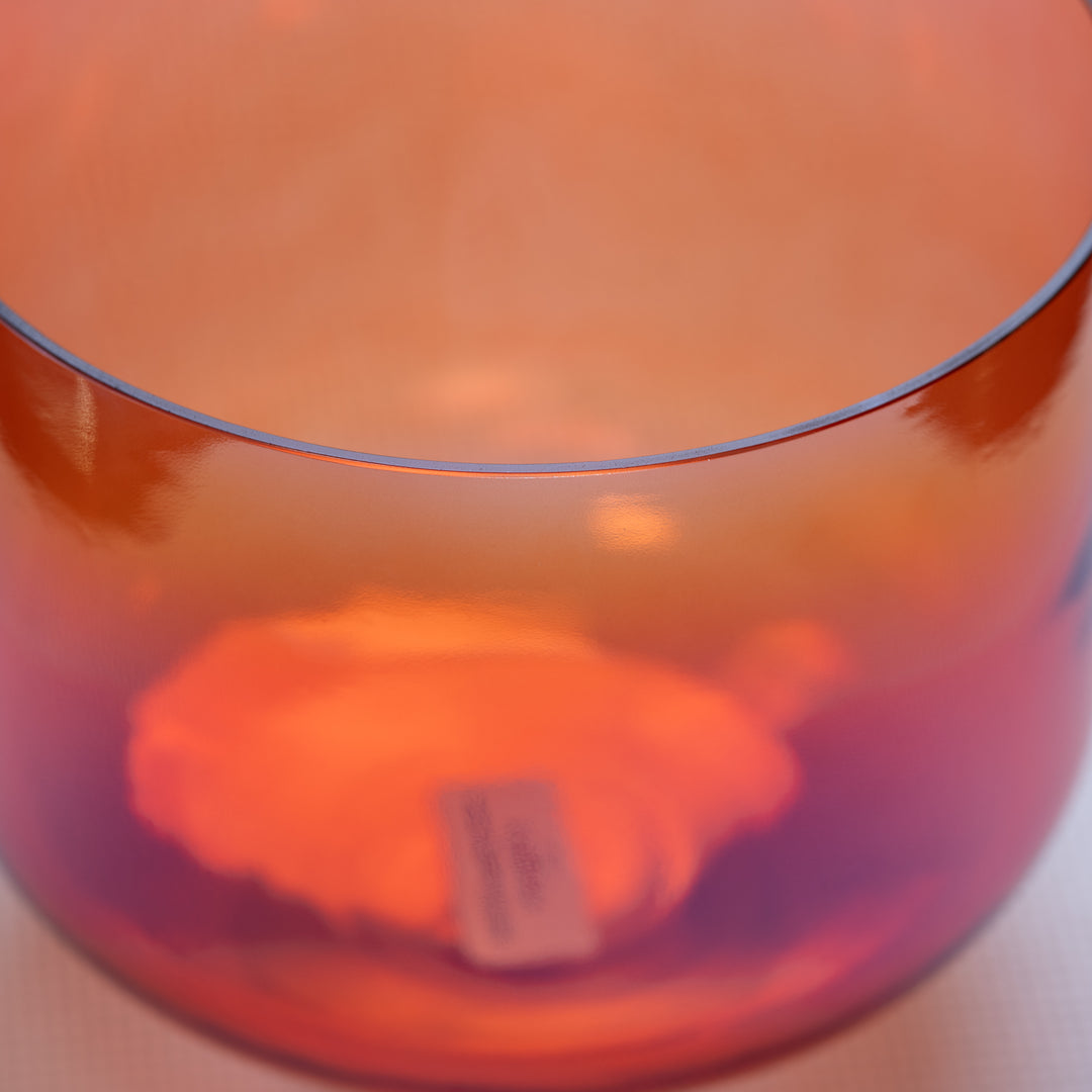 9" A#-18 Topaz Transformation Singing Bowl