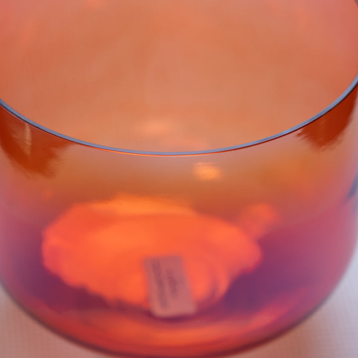9" A#-18 Topaz Transformation Singing Bowl