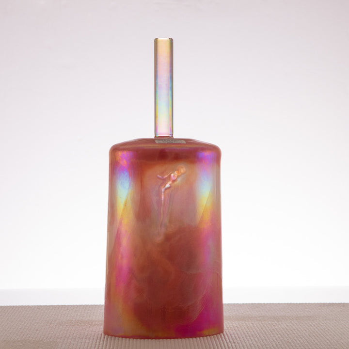 6" C#+20 Rhodochrosite & Platinum Practitioner, Crystal Tones™