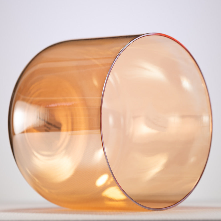 9" B-42 Summer Sun Crystal Singing Bowl