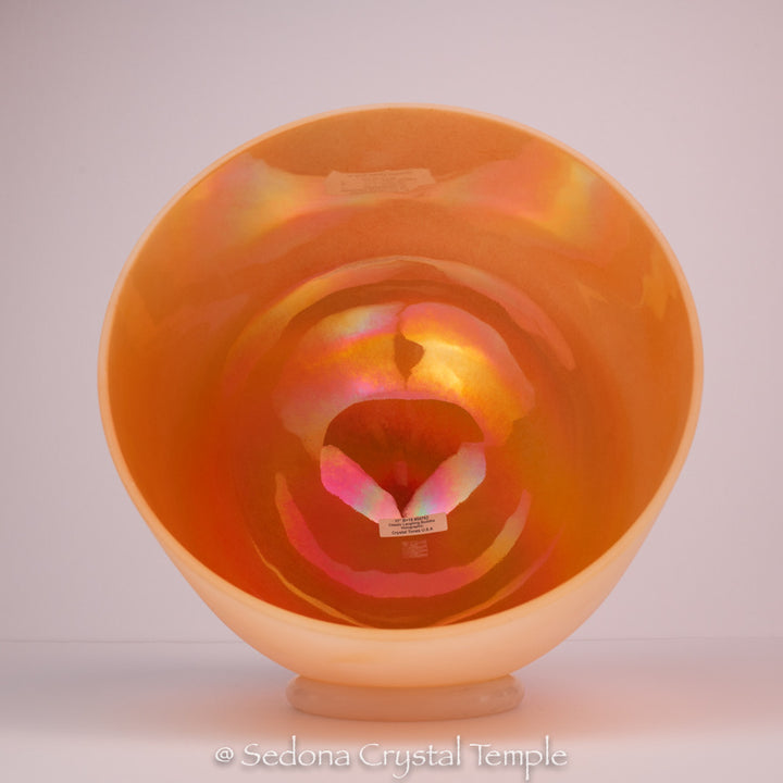 11" B+15 Classic Frosted with Laughing Buddha inside, Crystal Tones™