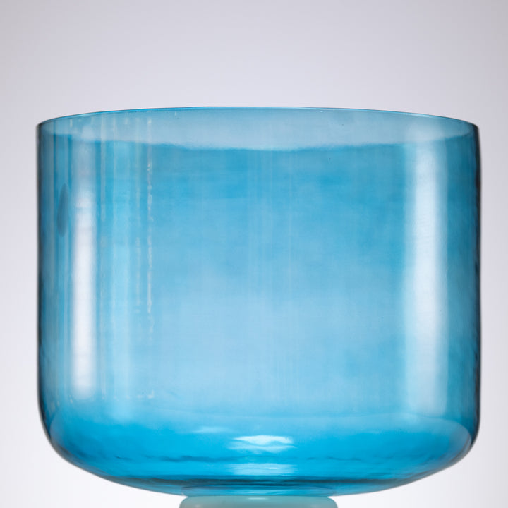 11.75" C-23 Caribbean Blue Crystal Singing Bowl