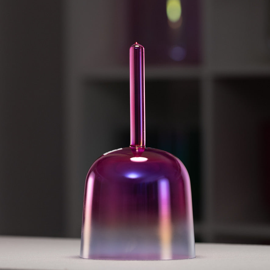 6" G#-4 Rose Blossom Singing Bowl with Om Symbol