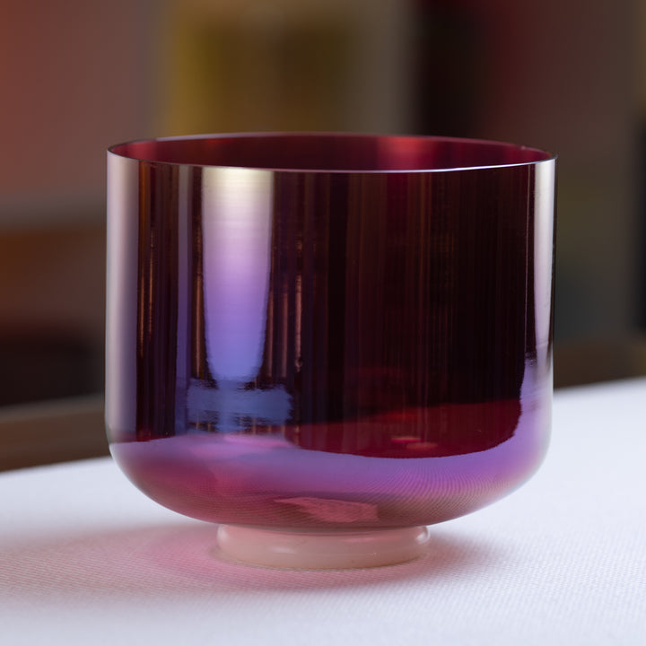 9" A+17 Healing Violet Flame Singing Bowl