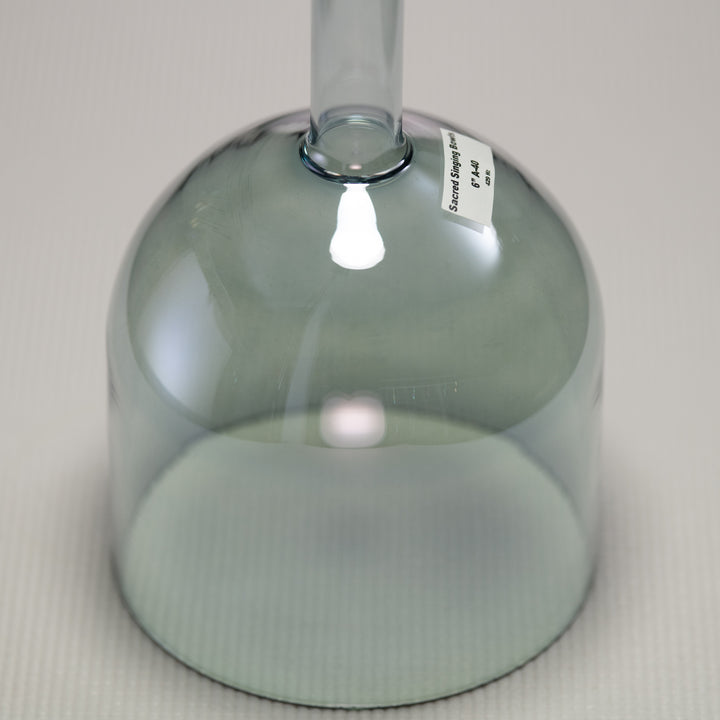 6" A-40 Indigo Child Handheld Crystal Singing Bowl