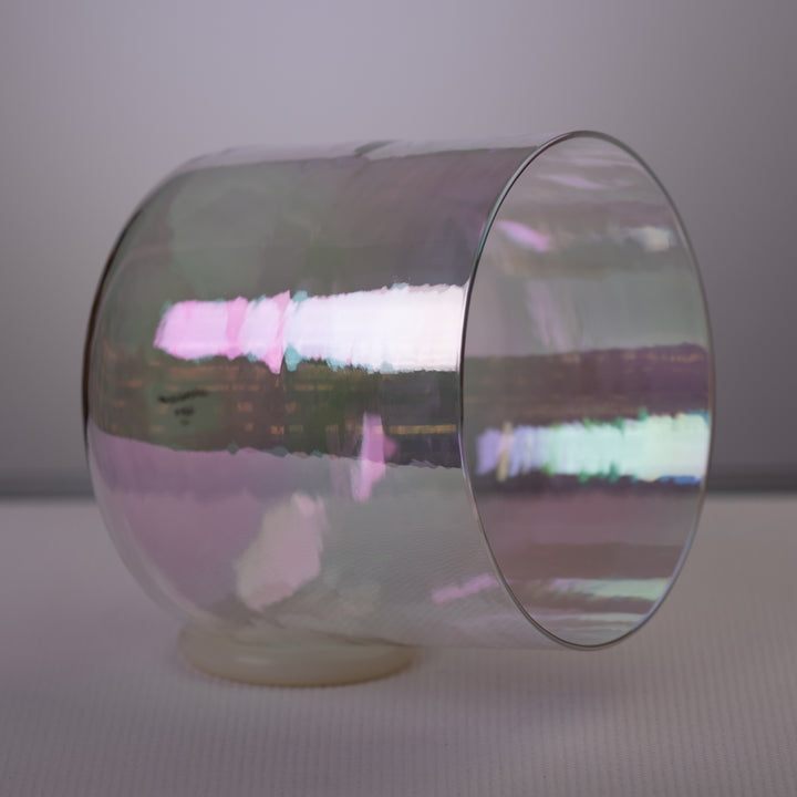 9" F#-21 Prismatic Crystal Singing Bowl
