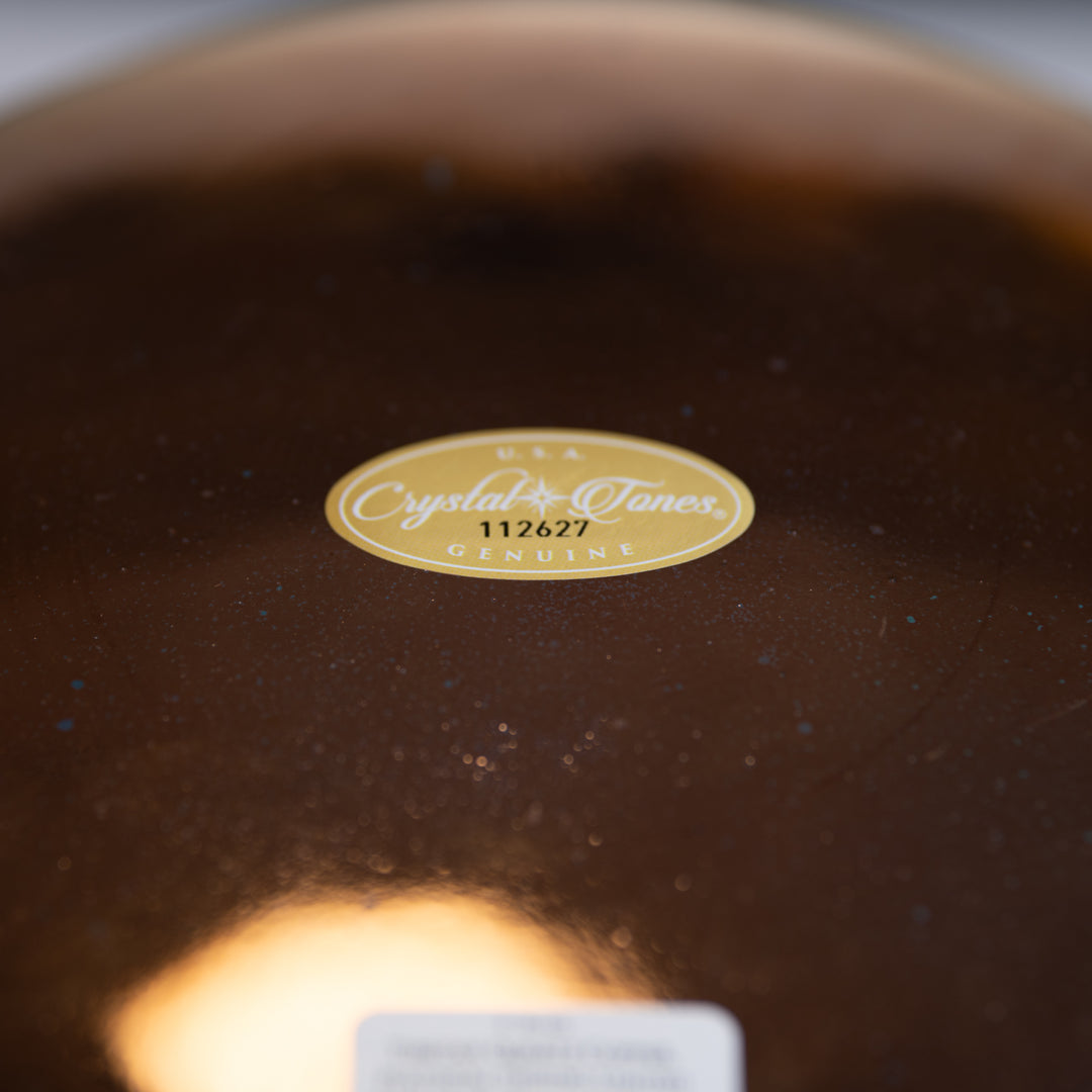 Crystal Tones Alchemy Bowl: Tibetan Quartz Copper & Platinum