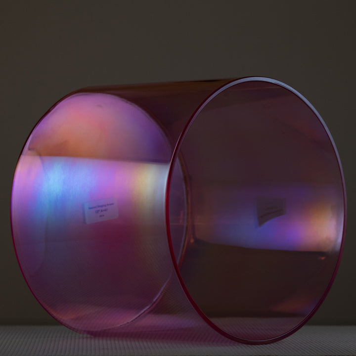 12" A+47 Pink Lotus Sacred Symphony Bowl