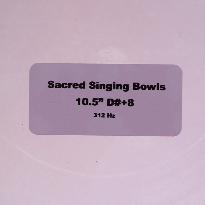 10.5" D#+8 Solar Violet Crystal Symphony Bowl