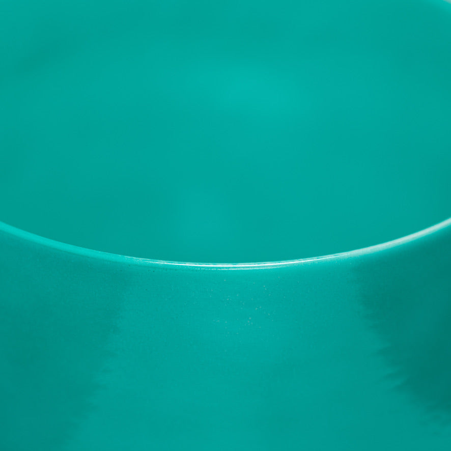 12" C+18 Turquoise Tide Crystal Singing Bowl