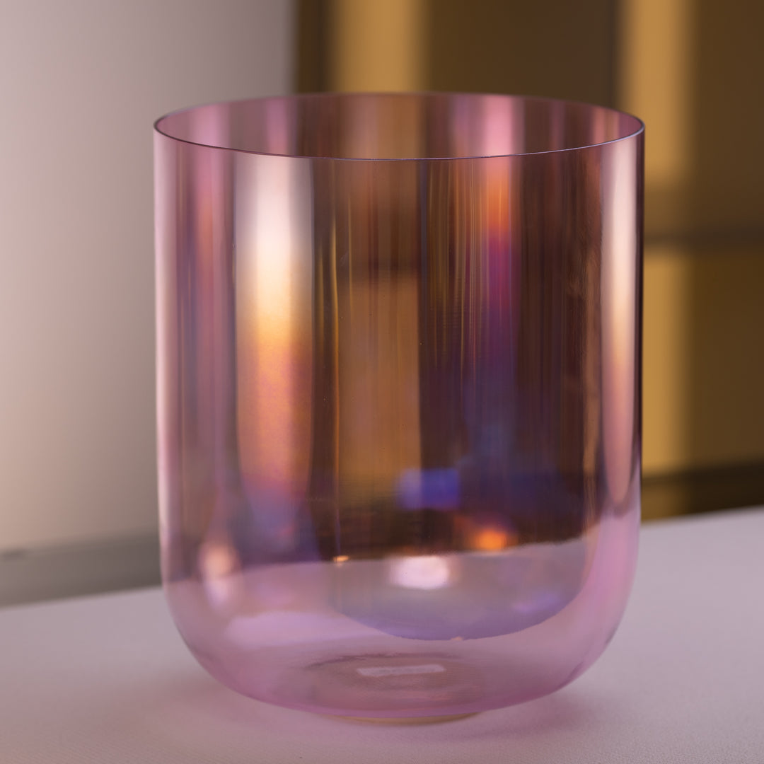 11.75” F#+25 Solar Violet Crystal Symphony Bowl, Tall