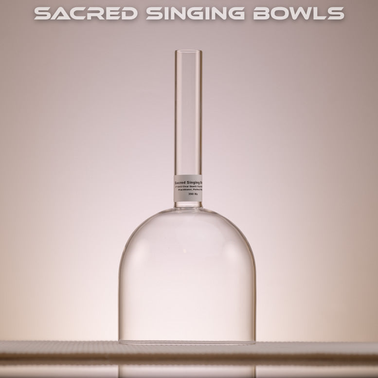 C Major: Harmonic Crystal Singing Bowl Set