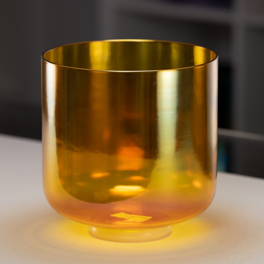 Amber Aura Bowls from Sacred Singing Bowls