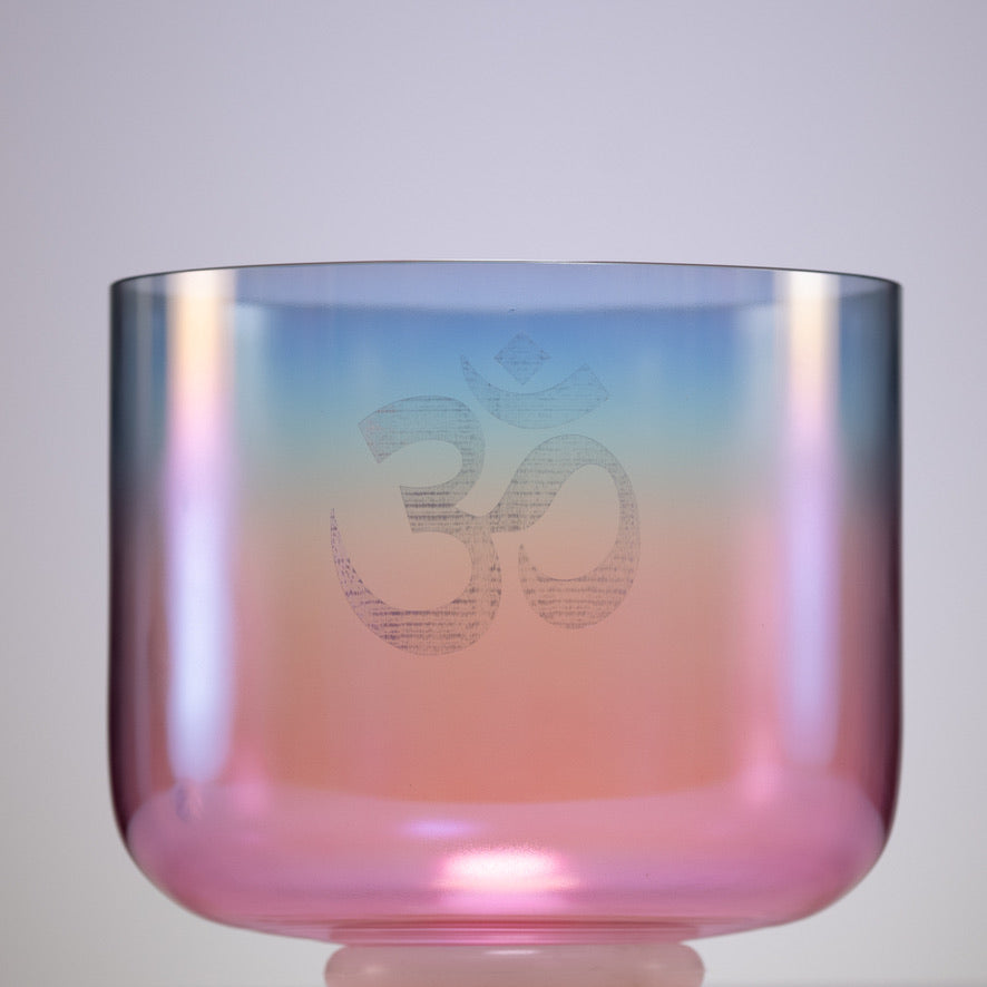 9" A#+24 Heaven & Earth Crystal Singing Bowl from Bowls of Sound