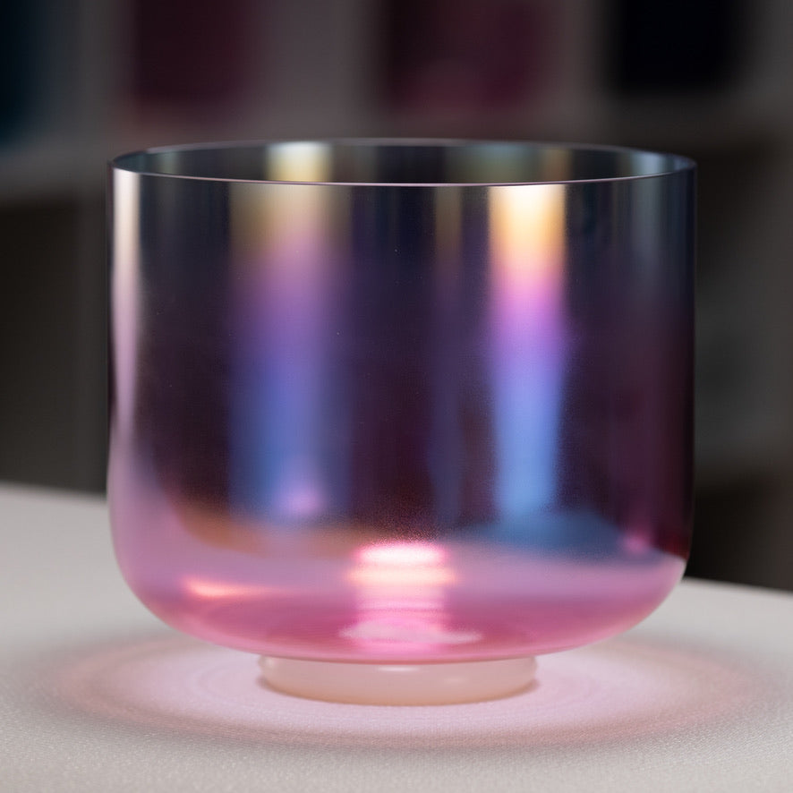 High quality quartz crystal singing bowls