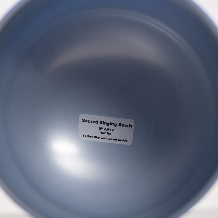 Father Sky Crystal singing bowl