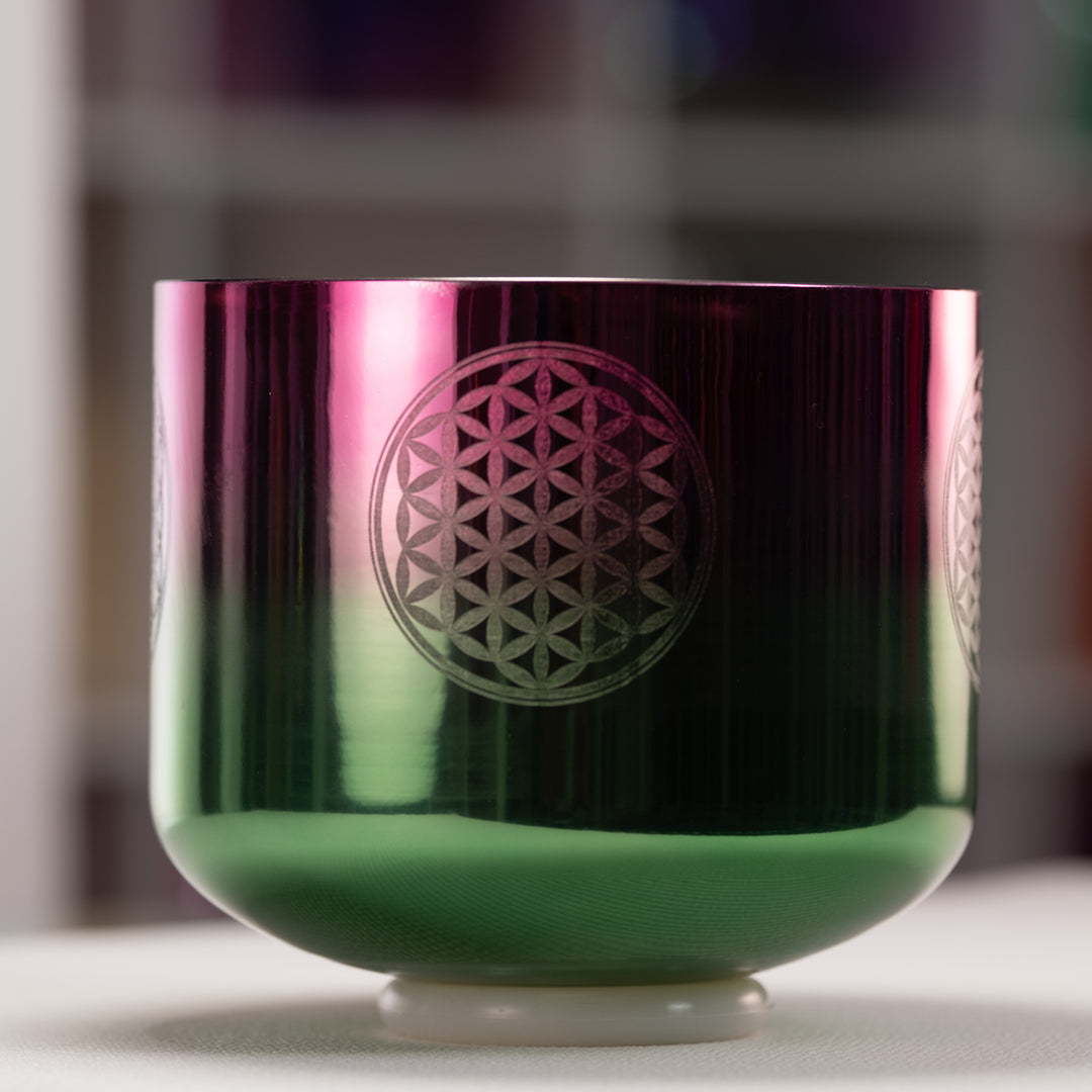 Singing bowl with Flower of Life