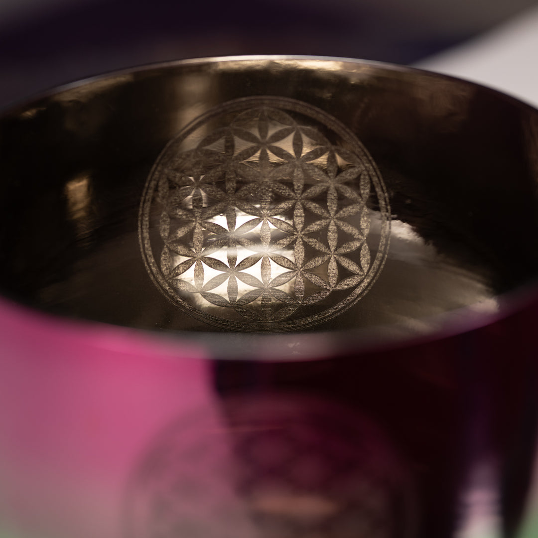 Crystal bowl for relaxation