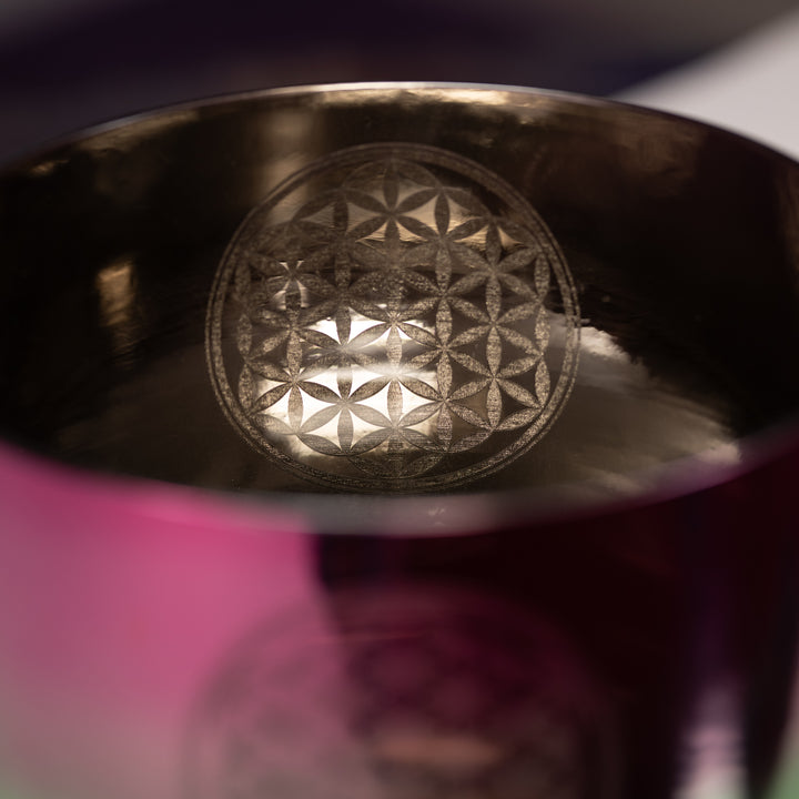 Crystal bowl for relaxation