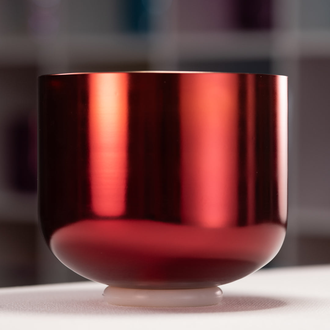 9" C+49 Sacred Fire Crystal Singing Bowl from Bowls of Sound
