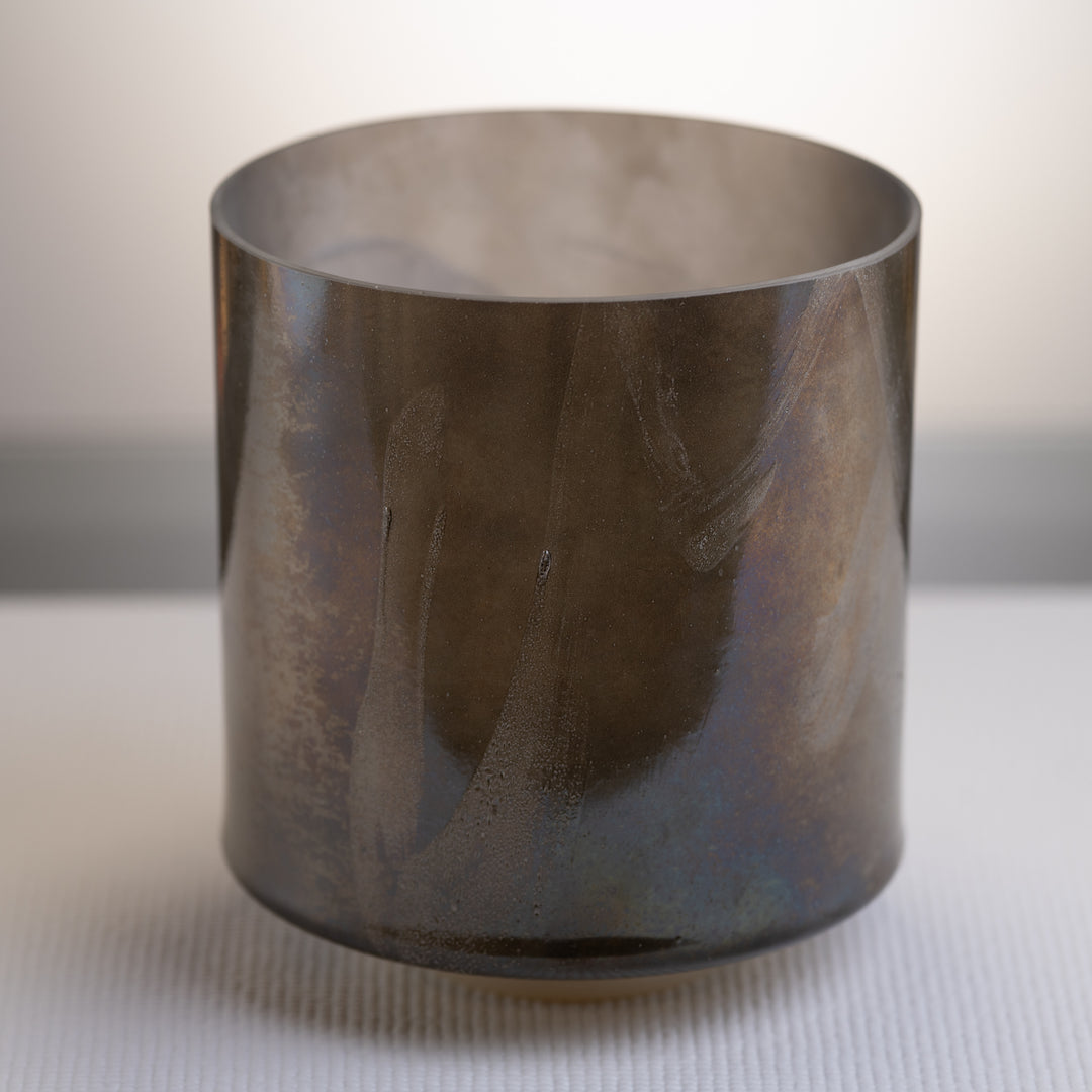 9" A+40 Azeztulite & Ebony Gold, Crystal Tones™
