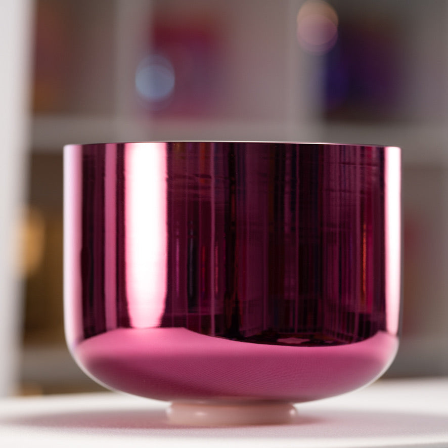 11" F#+45 Radiant Rose Crystal Singing Bowl