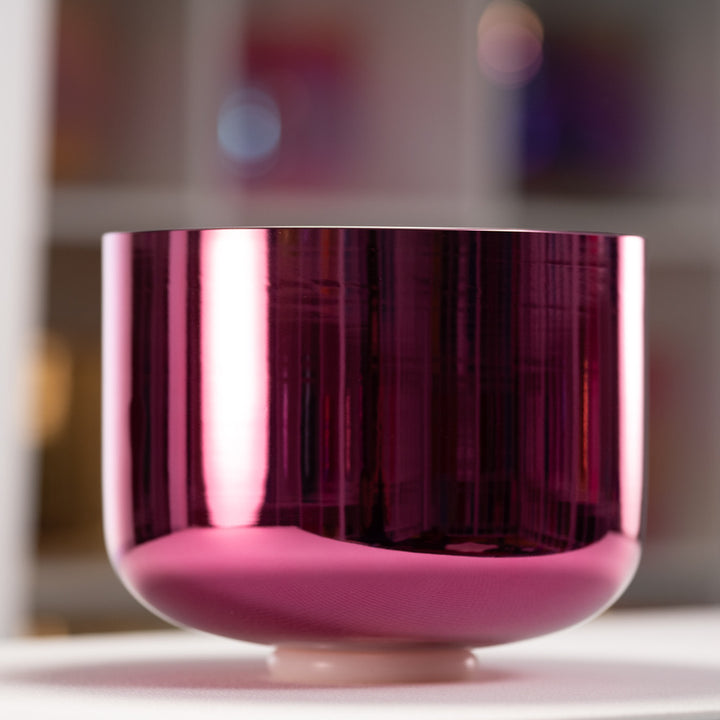 11" F#+45 Radiant Rose Crystal Singing Bowl
