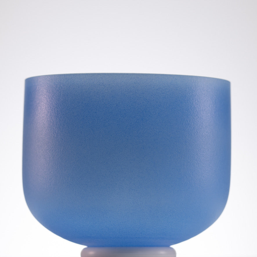 9" A-25 Father Sky Frosted Crystal Singing Bowl