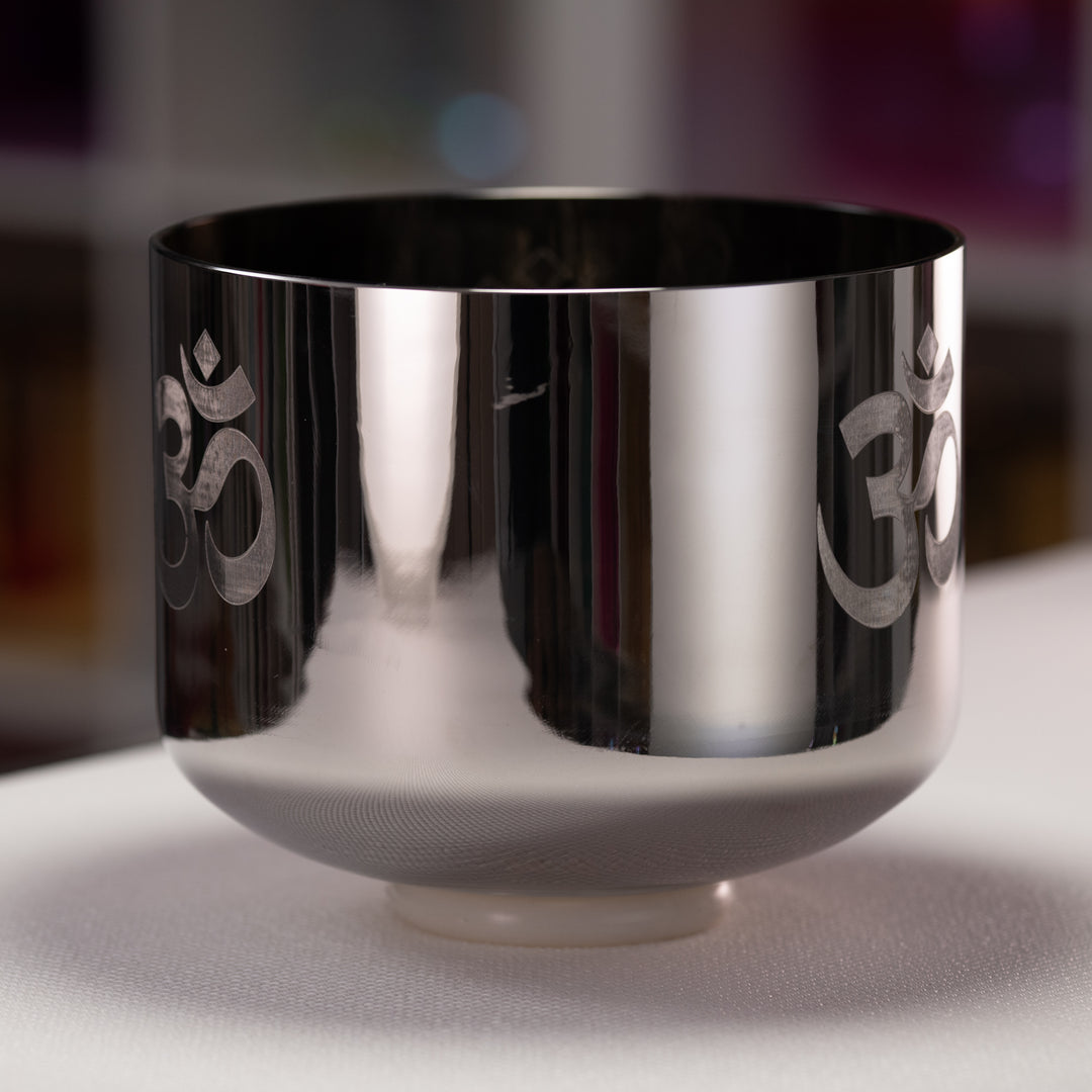 10" A-37 Silver Star Crystal Singing Bowl