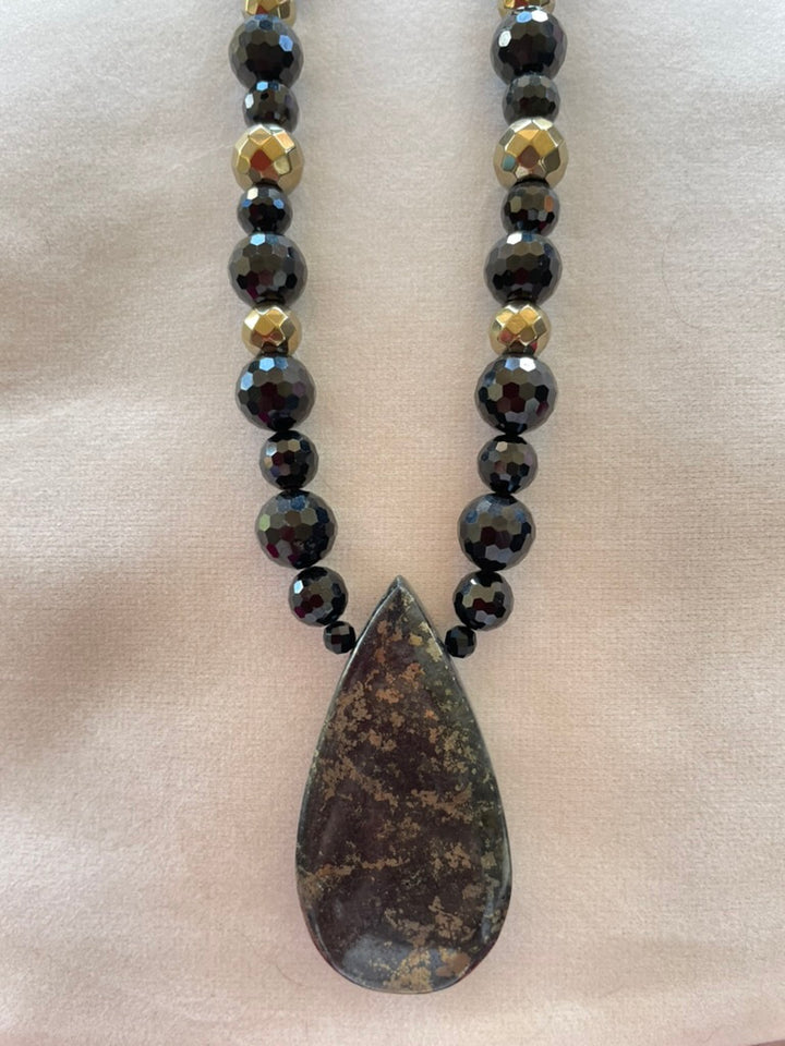 Black Spinel Necklace