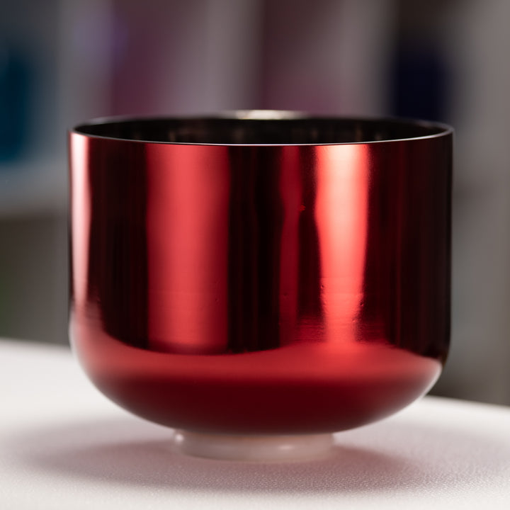 10" G-11 Ruby Ray Crystal Singing Bowl