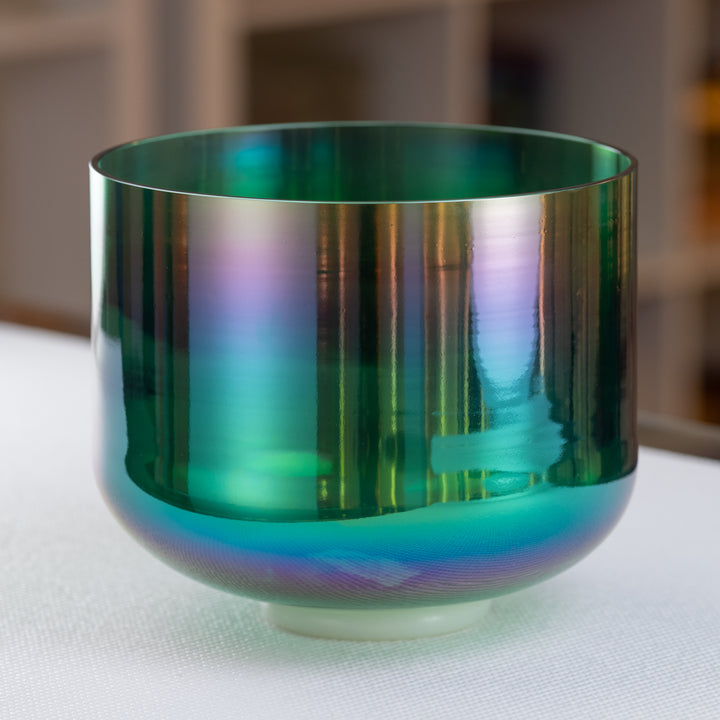 10" A#-7 Earth Magic & Prismatic Singing Bowl