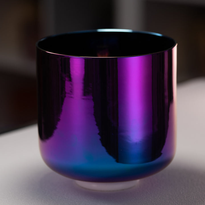 9" A#-30 Celestial Rainbow Singing Bowl