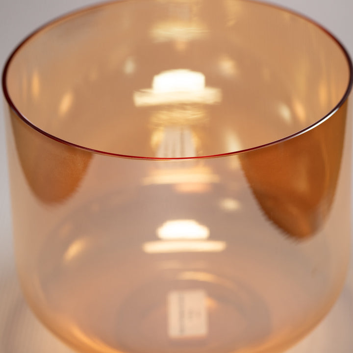 9" B-42 Summer Sun Crystal Singing Bowl