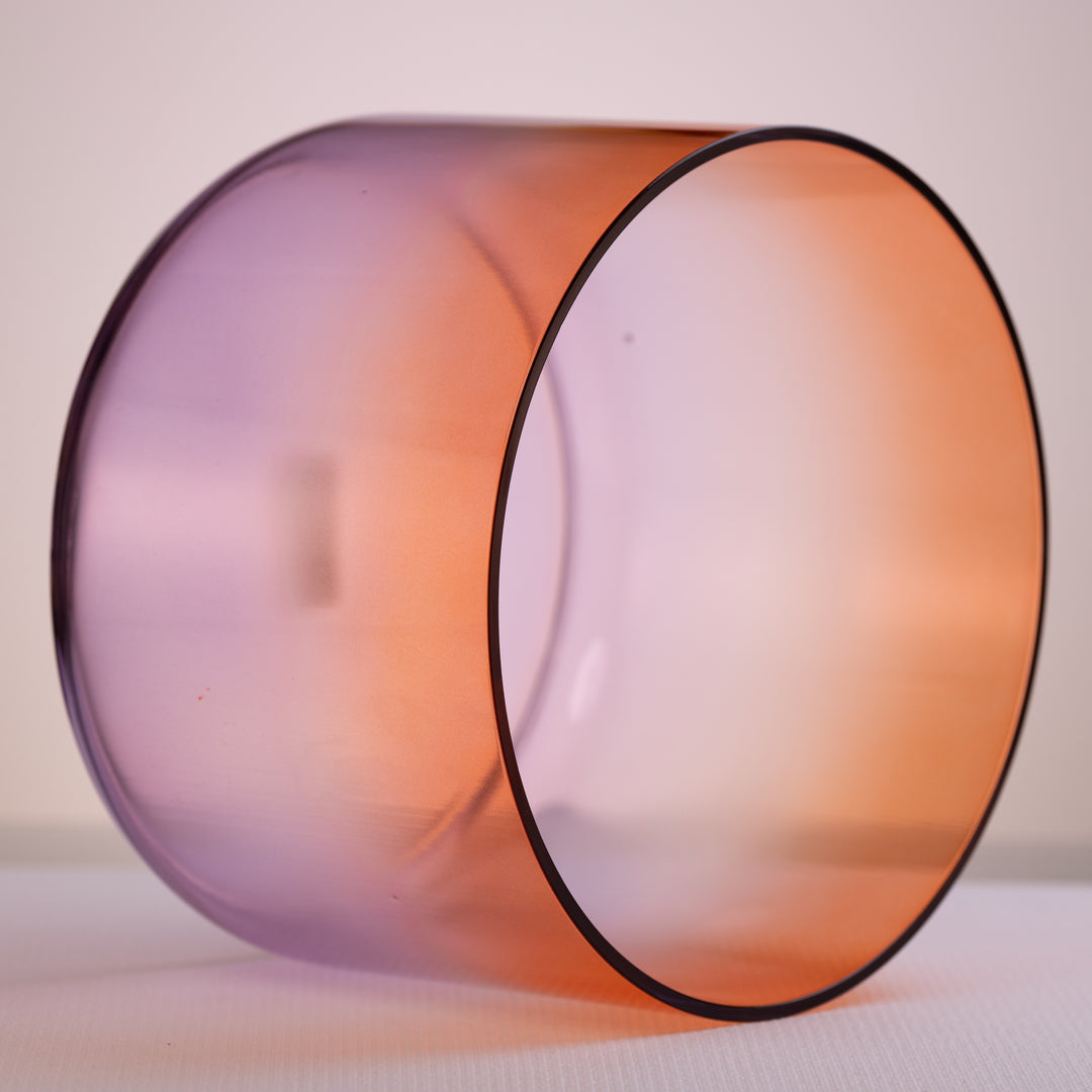 11.75" A#-30 Sunset Bloom Crystal Symphony Bowl