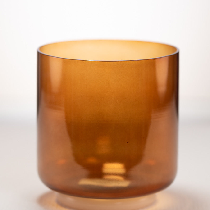 6" F#+39 Sacred Ground Crystal Singing Bowl